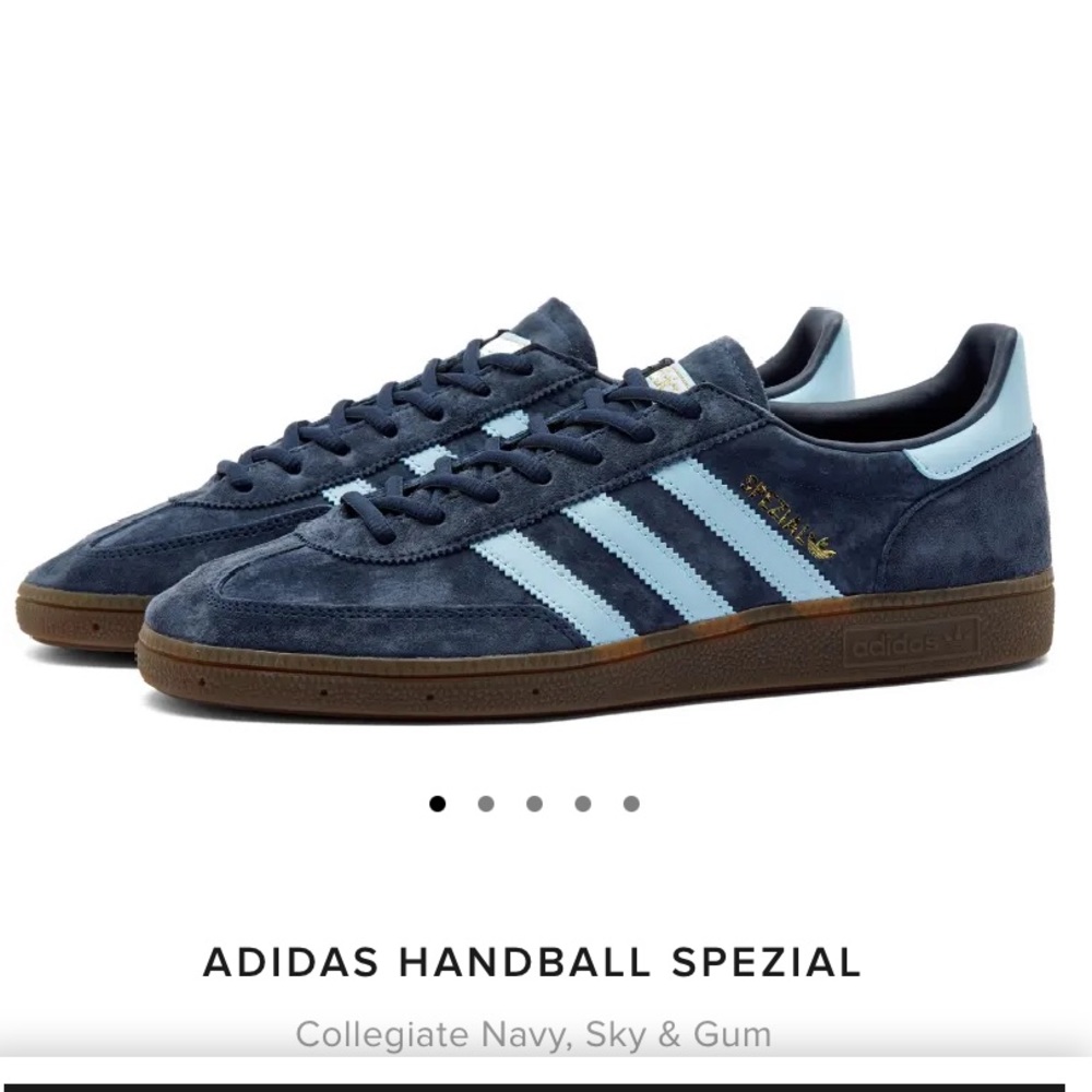 adidas Handball Spezial Collegiate Navy & Sky Blue